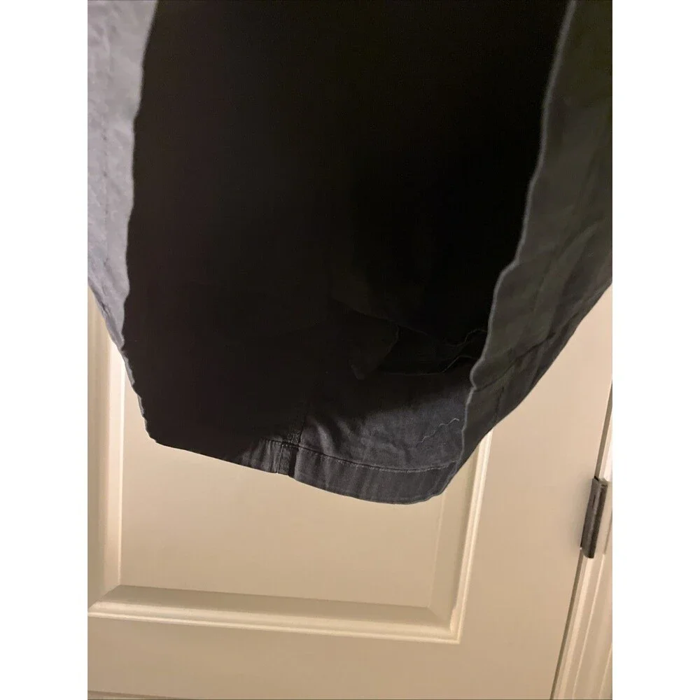 Lee Womens Black Mid Rise Regular Fit Cargo Skort With Pockets Size 16 M